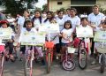 ONGC organised cyclothon as part of fuel conservation campaign on 17.04.22