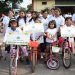 ONGC organised cyclothon as part of fuel conservation campaign on 17.04.22