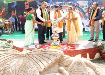 ICA Minister Sushanta Choudhury inaugurates Butterfly Festival