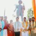 The Chief Minister unveiled the Purnabayav statue of Birsa Munda
