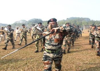 Republic Day parade preparation going on at Agartala