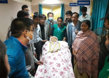 Revenue Minister NC Debbarma passed away
