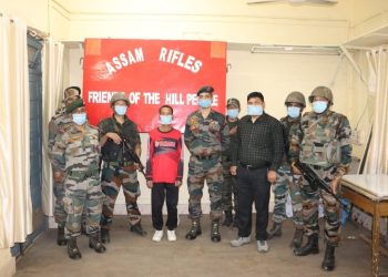 NLFT (PD) CADRE SURRENDERED BEFORE ASSAM RIFLES IN AGARTALA