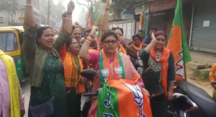 BJP organizes bike rally
