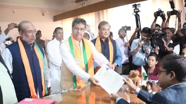 CM Dr. Manik Saha filed nomination for Assemmbly Election 2023