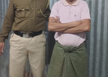 Two persons nabbed with 17 litres of illegal wine.