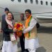 All India BJP President JP Nadda arrived at MBB Airport