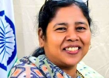 Tripura Assembly Polls: Union Minister Pratima Bhoumik holds door-to-door campaign in Dhanpur