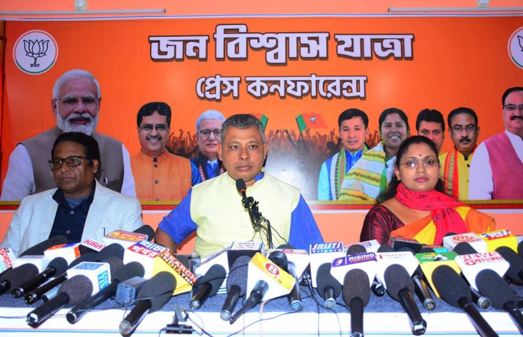 Mithun in the campaign, the nominated candidates are going door to door