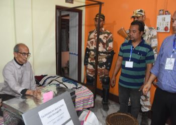 Tripura poll: door-to-door polling of above 80 and disabled voters