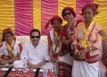 CJ laid foundation stone of sports arena