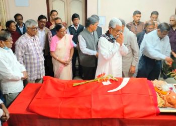 Former MLA Radharaman Debnath passed away