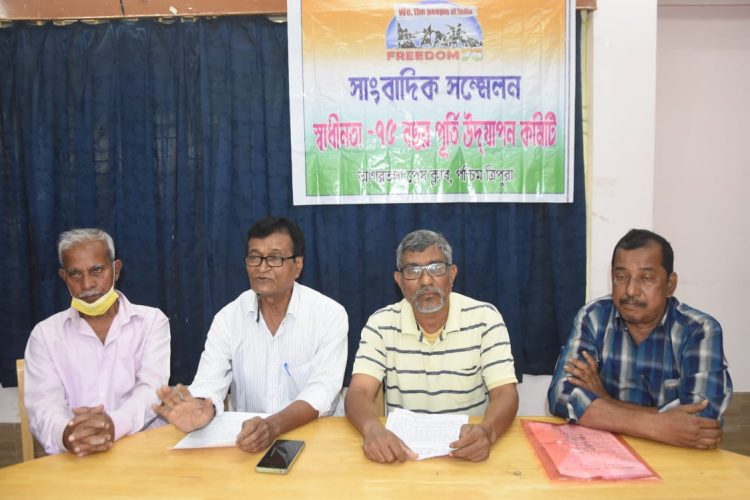 The 75th anniversary celebration committee expressed concern