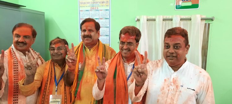 The victory was possible for the executives:  Dr. Manik Saha