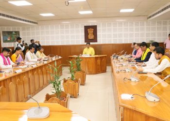 Chief Minister Dr. Manik Saha chaired first cabinet  after formation of BJP govt in Tripura