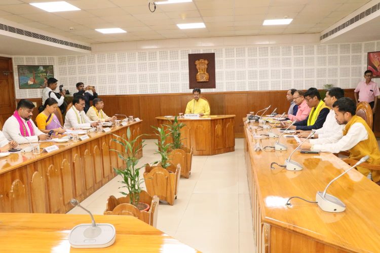 Chief Minister Dr. Manik Saha chaired first cabinet  after formation of BJP govt in Tripura