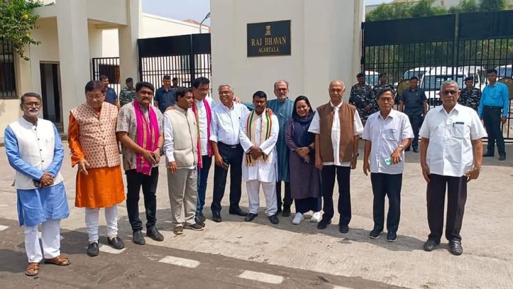 MP panel meets Tripura Governor: Poll violence