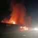 Devastating Fire Incident Destroyed 10 Shops.     