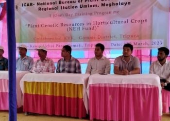 KVK Gomati & NBPGR Conducted Farmers Training Programme.    
