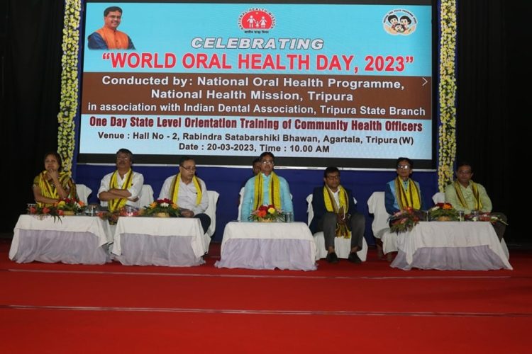 Chief Minister  Dr. Manik Saha chaired World Oral Health Day