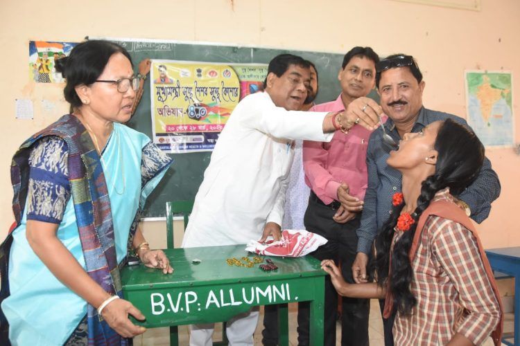 Mayor Deeak Majumder launched the Healthy Childhood Healthy Adolescence campaign by the Chief Minister