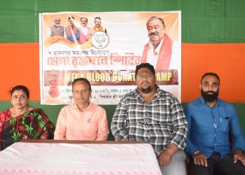 7 Ramnagar Mondal organizes mega blood donation camp