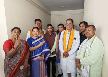Biswa Bandhu Sen submitted his nomination for Deputy Speaker post
