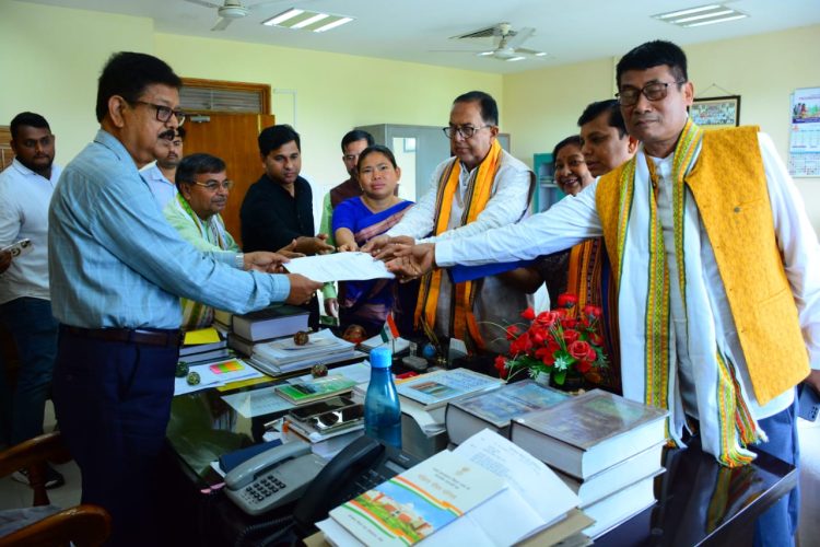 Gopal Roy and Bishwabandhu Sen filed their nomination papers for Speaker