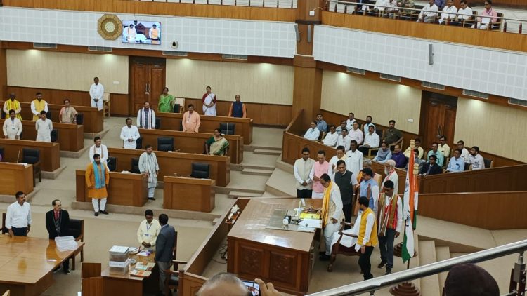 Biswabandhu Sen elected as 15th Speaker of Legislative Assembly