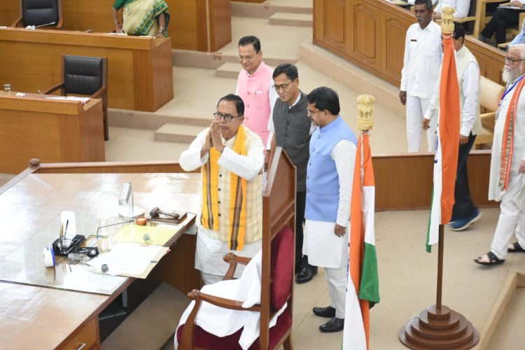 Biswabandhu Sen elected as the fifteenth Speaker of the Legislative Assembly