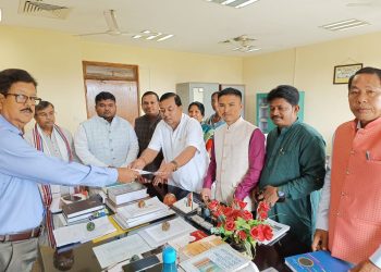 Ramaprasad Pal submitted his nomination paper for the post Deputy Speaker