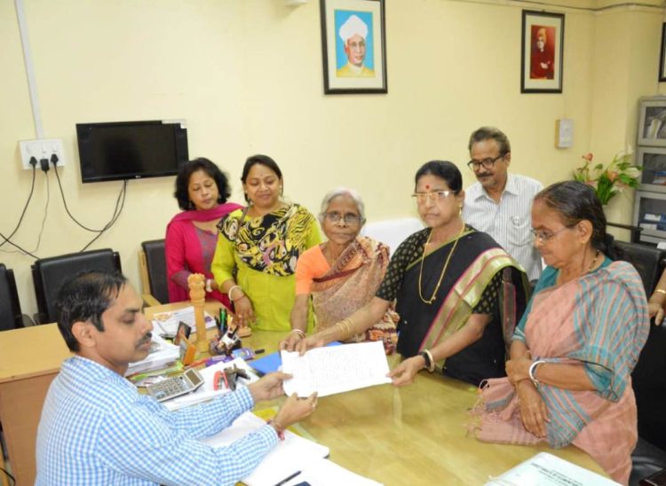 Deputation to the Director of Elimentory Education on behalf of Tripura Mid Day Meal Union.