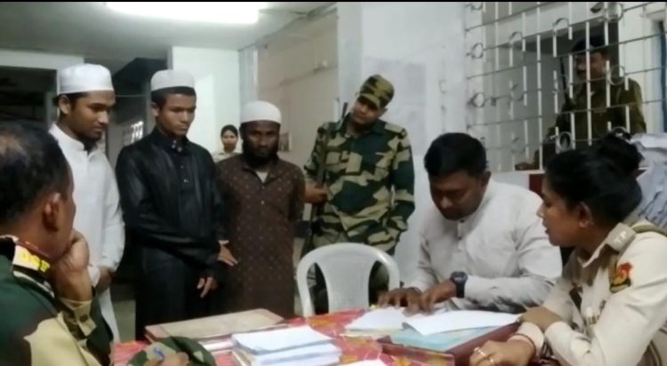 Three Rohingya detained
