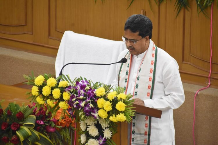 The oath taking ceremony was held