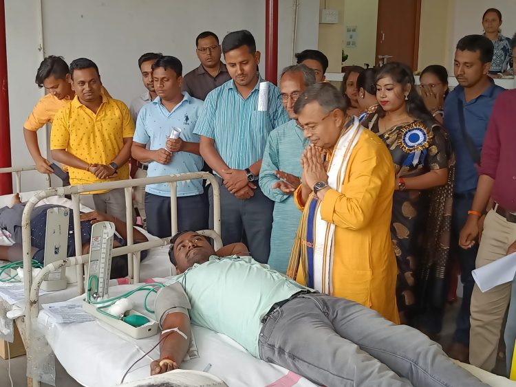 TET Passed Newly Appointed Teachers organizes blood donation camp