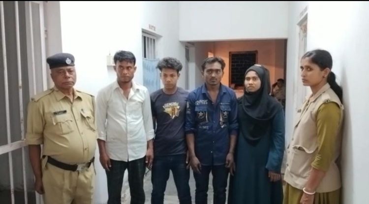 Five Rohingyas detained in BSF operation