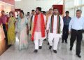 Shri G Kishan Reddy, Minister of North Eastern Region Development and Tourism and Culture Department of the Central Government came to the state on Monday 10th April