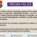Tripura Traffic Department has taken active cases against violators of the law.