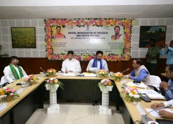 Union Minister for Tourism, Culture and Donor G Kishan Reddy and State Chief Minister Prof.  Dr. Manik Saha and others