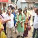Mayor Mr. Deepak Majumdar visited the market and pond