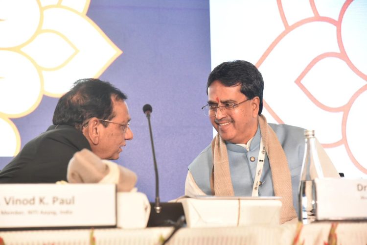 Hon’ble Chief Minister Prof. Dr. Manik Saha attended a meeting of Asia Pacific Leaders Conclave on Malaria Eradication in New Delhi.