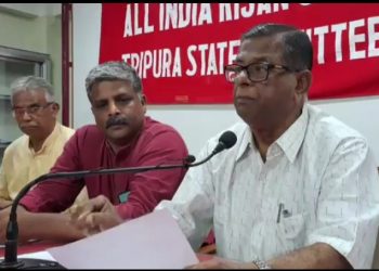 Biju Krishnan, general secretary of the All India Farmers’ Sabha, met at a press conference on Wednesday