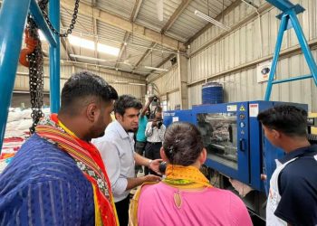 Minister Santana Chakma visited the industrial city