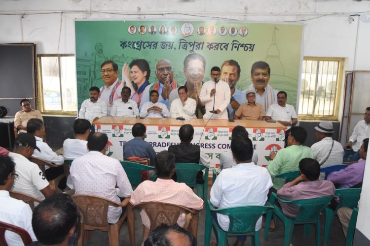 Announcing Congress’ program of non-violence and loyalty against BJP’s conspiracies and terrorism