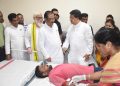 CM inaugurated the blood donation camp