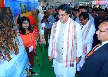 Chief Minister Dr. Manik Saha inaugurates exhibition of G20 conference at Hapania fair ground