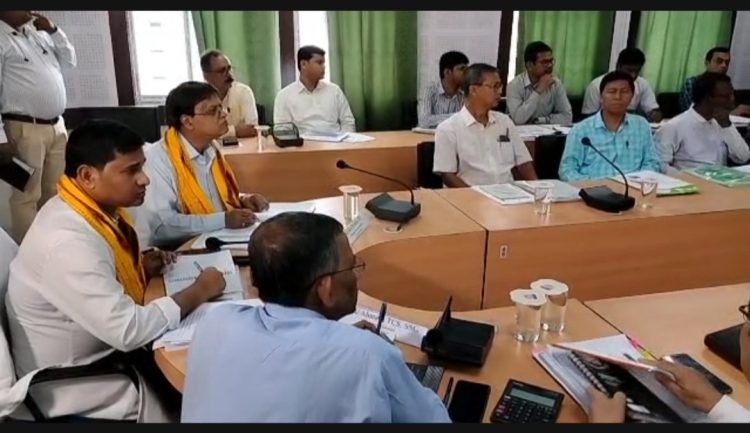 Fisheries Minister chaired a review meeting