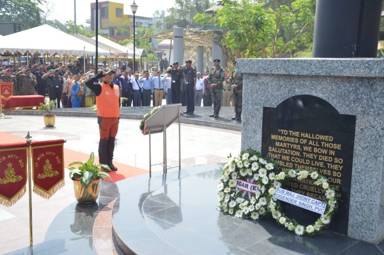 Special tribute to the martyrs