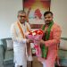 Minister Sushanta Chowdhury met the Union Railway Minister