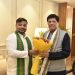 Minister Sushanta Chowdhury met with Union Minister Pijush Goyal